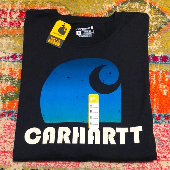 Carhartt Other - Loose fit carhartt heavyweight short sleeve graphic tee